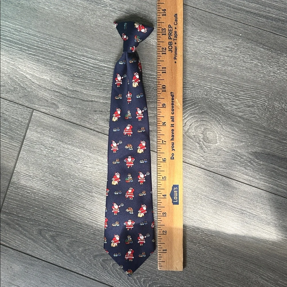 Boys clip-on Christmas tie